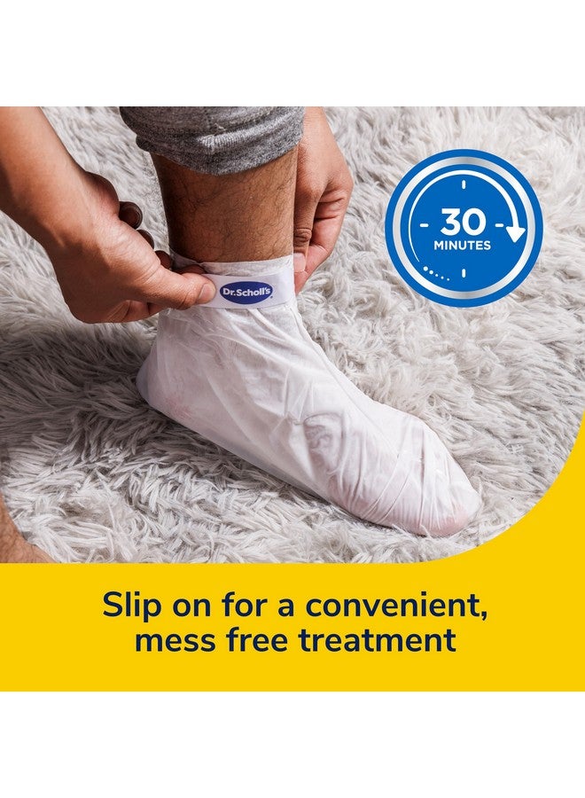 Dr. Scholl's Dr. Scholl's Dry, Cracked Skin, Ultra Hydrating Foot Mask, 3 Pairs Moisturizing Socks: Intensely Moisturizes Repairs and Softens Rough Dry Skin with Urea & Essential Oils for Dry Cracked Feet - Image 5