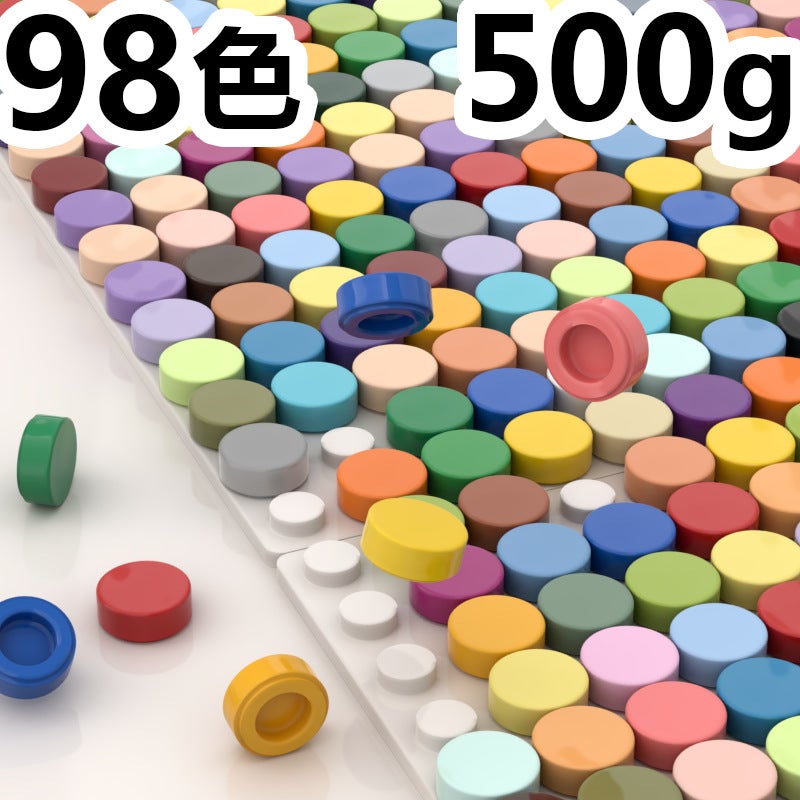 Moc Building Blocks 98138 Assembled Toddler Building Blocks Parts Compatible With Lego Small Particle Diy Round Smooth Parts - Image 2