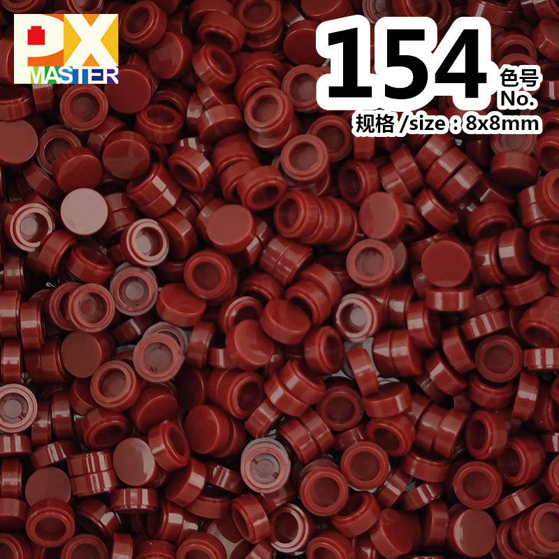 Moc Building Blocks 98138 Assembled Toddler Building Blocks Parts Compatible With Lego Small Particle Diy Round Smooth Parts - Image 1