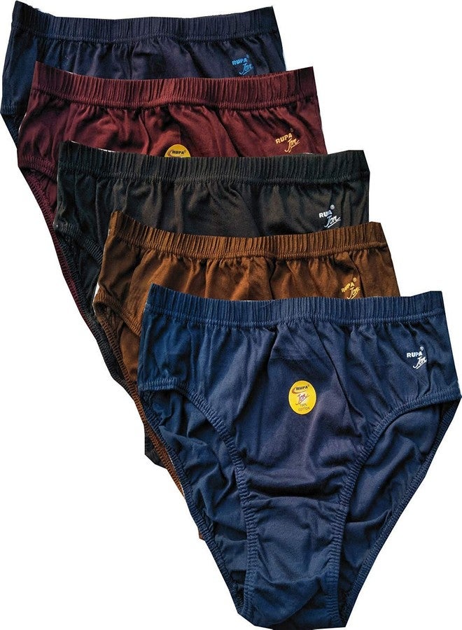 Rupa Jon Women's 100% Cotton JON-AISHWARYA-PLAIN-PANTIES-P7-95 Regular Solid Panties Pack of 7 (JON-AISHWARYA-PLAIN-PANTIES-P7- Assorted_95) - Image 1