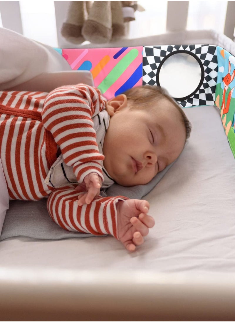 Y&D - Baby Cloth Book, High Contrast Soft Folding Book Early Education Toys, Newborn Toys Montessori Sensory Stimulates Brain Development for Babies 3-12 Months - Image 1