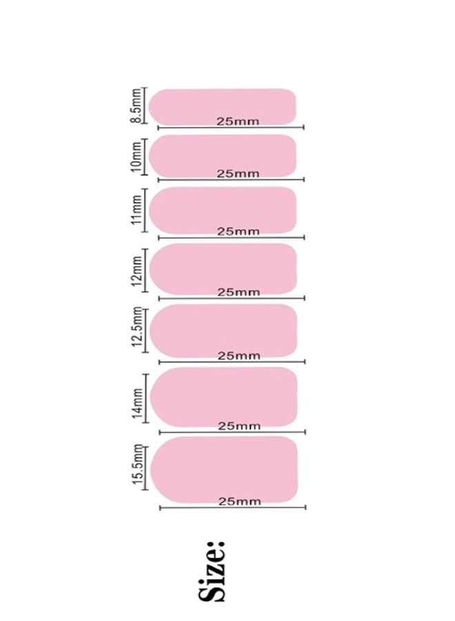 5esha 16-Piece Fashion Nails Sticker - Image 3