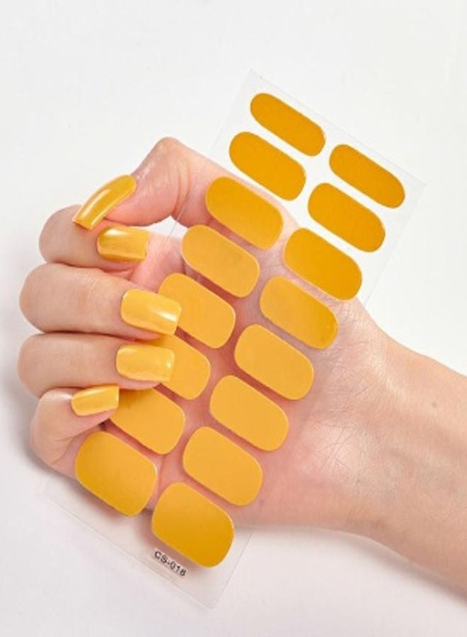 5esha 16-Piece Fashion Nails Sticker - Image 1