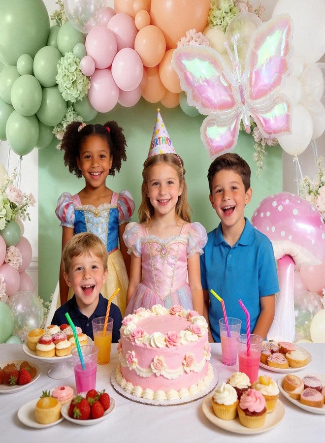 Winrayk 187Pcs Fairy Balloons Arch Kit with Large Mushroom & Butterfly Foil Balloons, Baby Shower Wedding 1st Birthday Wonderland Spring Garden Tea Party Princess Girls Fairy Birthday Party Decoration - Image 5