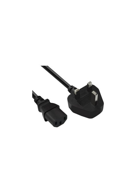 ECVV [1.2-Meter/ 4-Feet] Power Cord, Desktop Power Cable with Pure Copper Wire, 3 Pin Connector, For | Computers, TVs | Monitors | Replacement Power Cord |