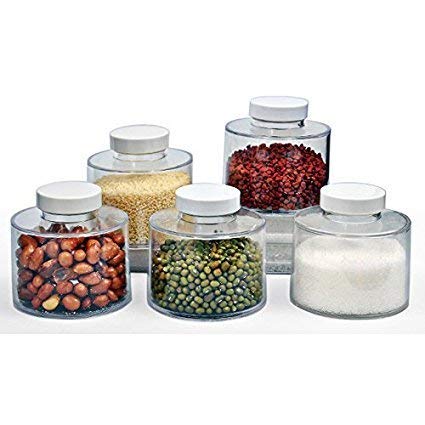 Ritmo 6pcs Spice Jar Pepper Shaker Box Spice Tower Herb Spice Tools Transparent Seasoning Cans Kitchen Rack Condiment Bottles - Image 2