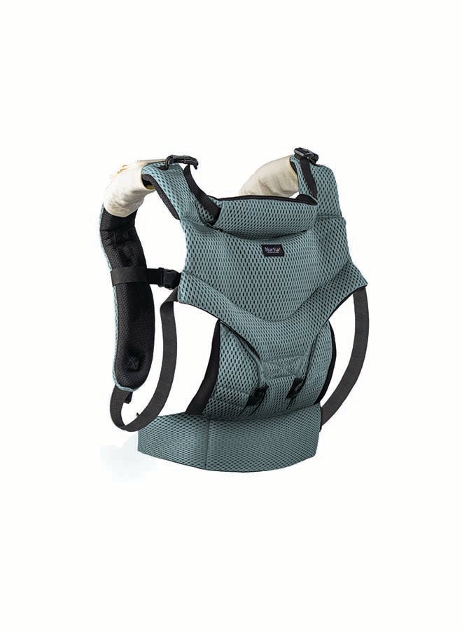 Nurtur Nurtur Willow Deluxe Mesh Infant Baby Carrier – Premium Fabric, Dual-Facing Comfort, Adjustable Cushioned Straps - Black  - Image 1