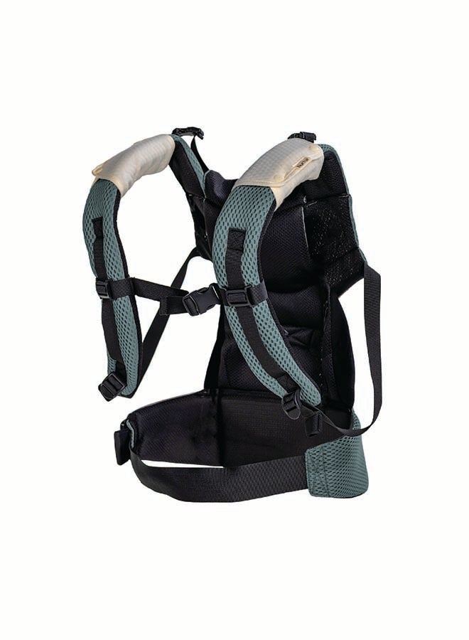Nurtur Nurtur Willow Deluxe Mesh Infant Baby Carrier – Premium Fabric, Dual-Facing Comfort, Adjustable Cushioned Straps - Black  - Image 3