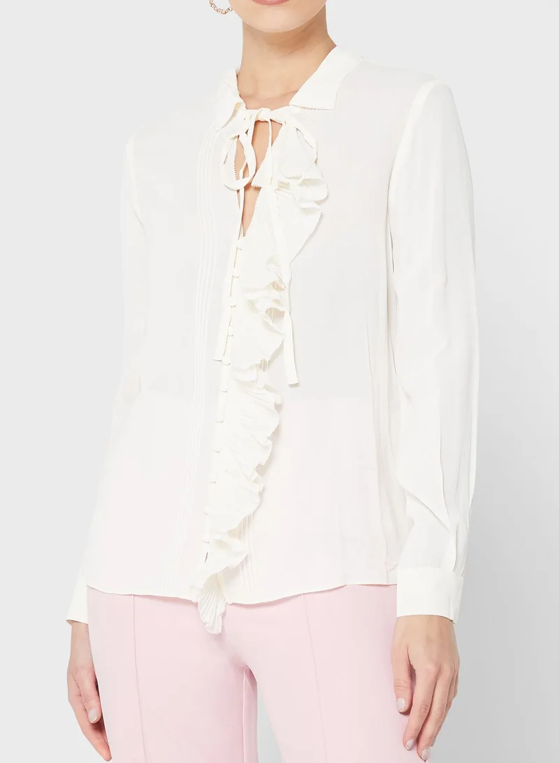 Ted Baker Ruffle Detail Top