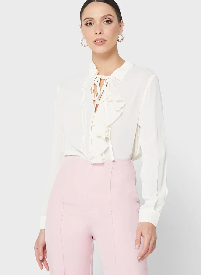 Ted Baker Ruffle Detail Top