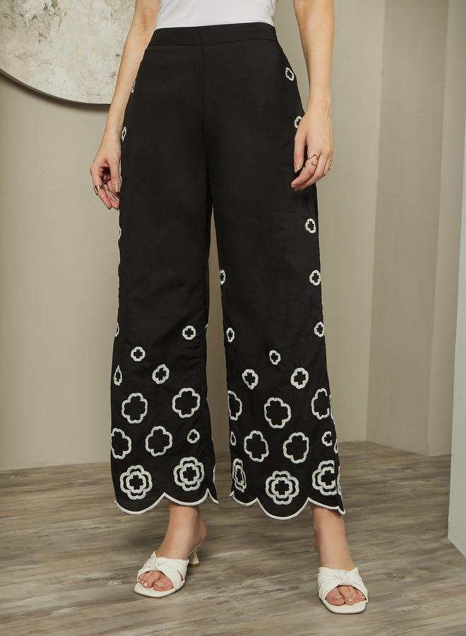 ستايلي بنطلون واسع بتصميم شيفلي ستايلي - Image 2