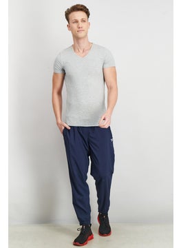 Reebok Men Sportwear Fit Brand Logo Sweatpants, Navy Blue  - Image 4