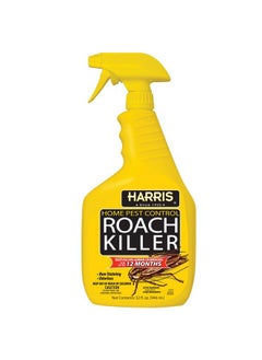 Harris Roach Killer Liquid Spray With Odorless And Nonstaining 12Month Extended Residual Kill Formula (32Oz)  - Image 1