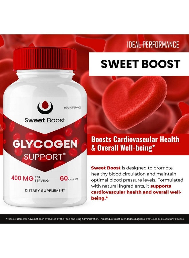 IDEAL PERFORMANCE Sweet Boost Capsules, SweetBoost Glycogen Support Pills, Sweet Boost Dietary Supplement, Maximum Strength SweetBoost Glyco Support Advanced Formula, SweetBoost Pills, Sweet Boost Reviews (3 Pack)  - Image 4