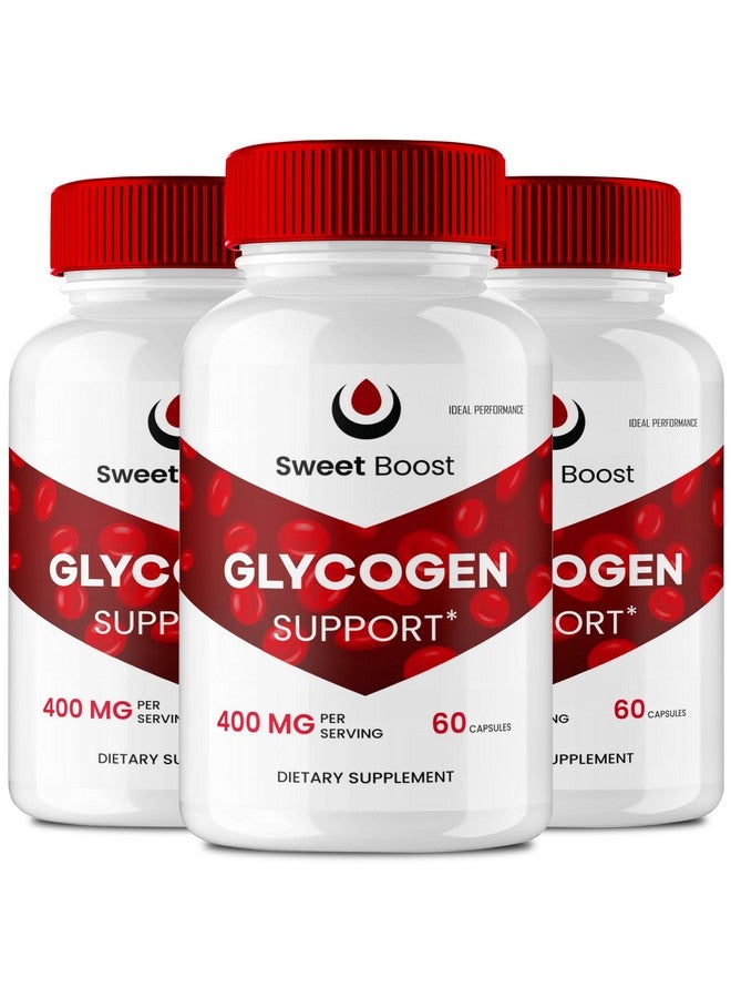 IDEAL PERFORMANCE Sweet Boost Capsules, SweetBoost Glycogen Support Pills, Sweet Boost Dietary Supplement, Maximum Strength SweetBoost Glyco Support Advanced Formula, SweetBoost Pills, Sweet Boost Reviews (3 Pack)  - Image 1