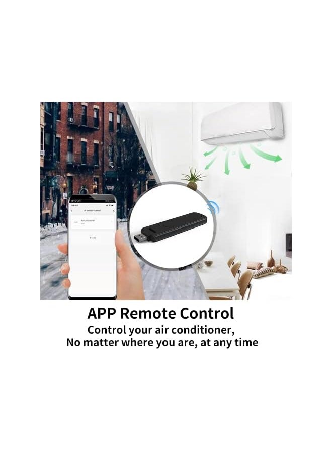 Tuya WIFI IR RF Remote Control Wireless IR and RF Infrared Universal Controller for AC TV Fan. etc Smart Life App Remote Control Works with Amazon Alexa Google Home