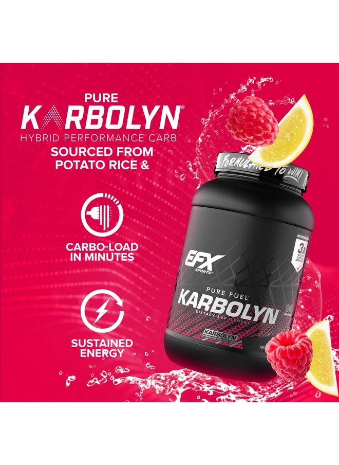 EFX SPORTS EFX Sports Karbolyn Fuel | Fast-Absorbing Carbohydrate Powder | Carb Load, Sustained Energy, Quick Recovery | Stimulant Free | 37 Servings (Raspberry Lemonade)  - Image 4