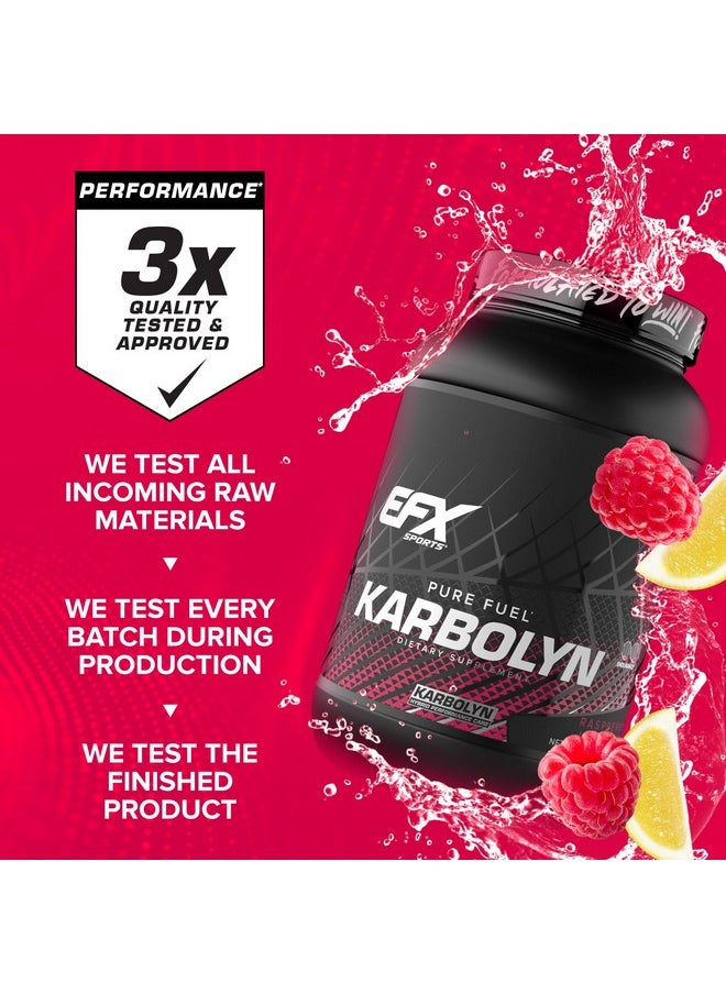 EFX SPORTS EFX Sports Karbolyn Fuel | Fast-Absorbing Carbohydrate Powder | Carb Load, Sustained Energy, Quick Recovery | Stimulant Free | 37 Servings (Raspberry Lemonade)  - Image 5