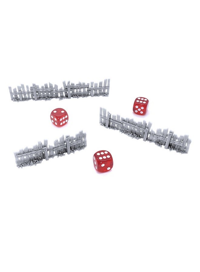 EnderToys السياج القديم - تضاريس متوافقة مع زنزانات وتنانين، ألعاب الحرب المصغرة 28 مم، ألعاب الطاولة، ألعاب الأدوار، مناظر ألعاب الحرب - Image 2