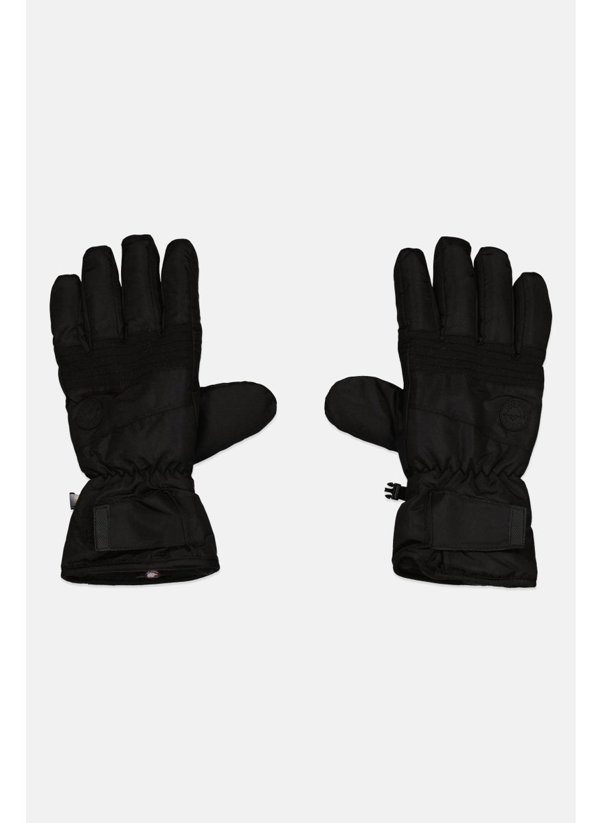 Canada Weather Gear - Men 1 Pair Brand Logo Ski Glove, Black - Image 1