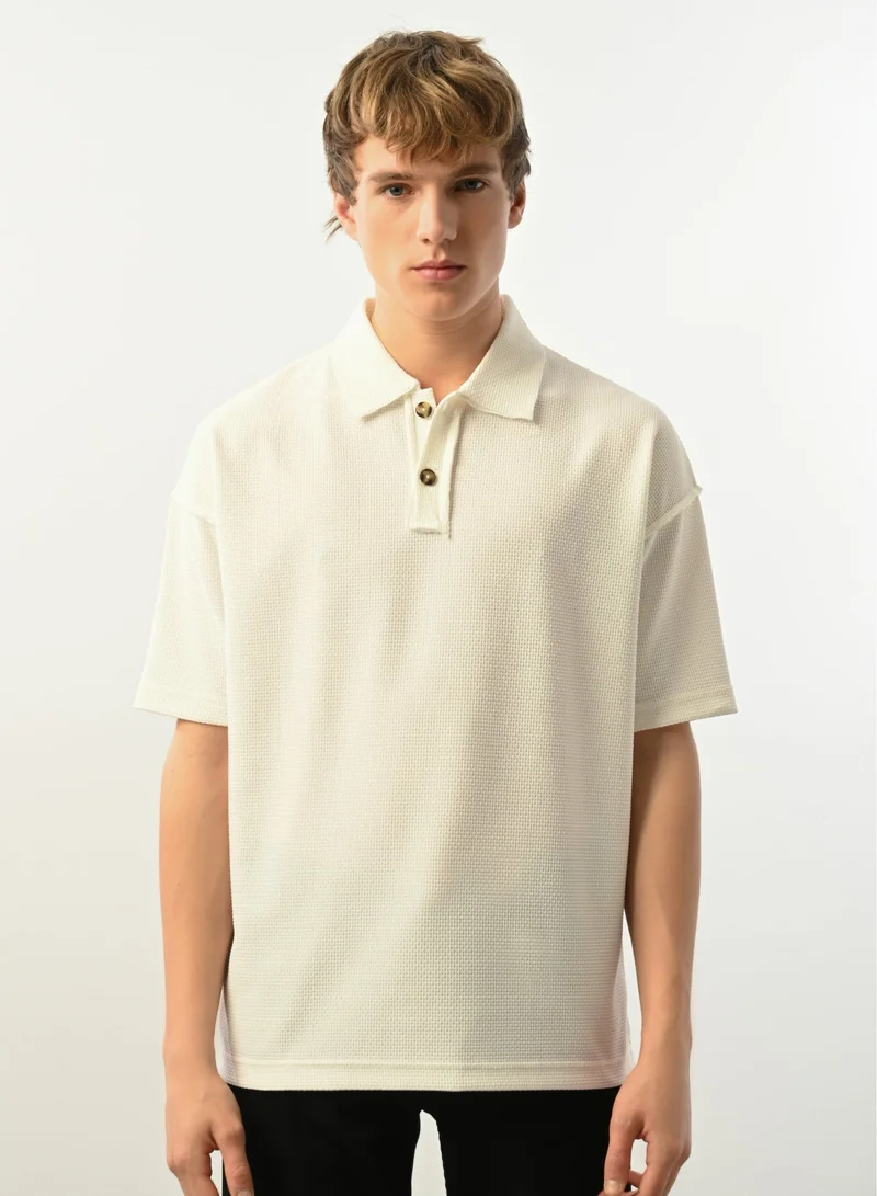 Marrakech Short Sleeves Polo Shirt for Men – White