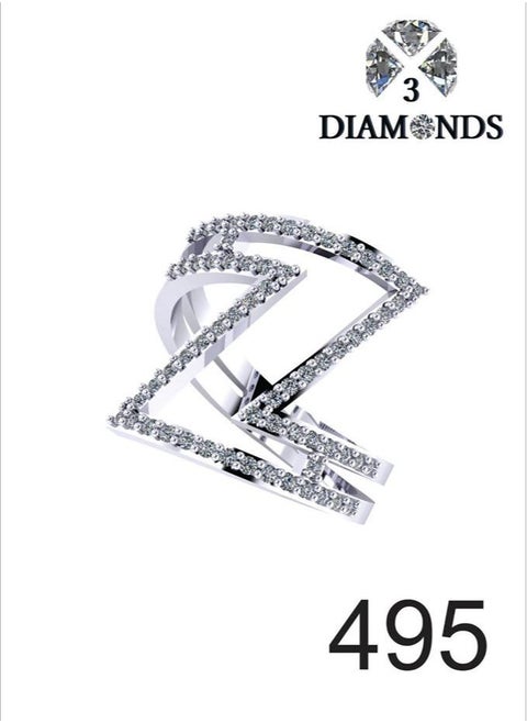 Ring For Women platinum Plated-silver