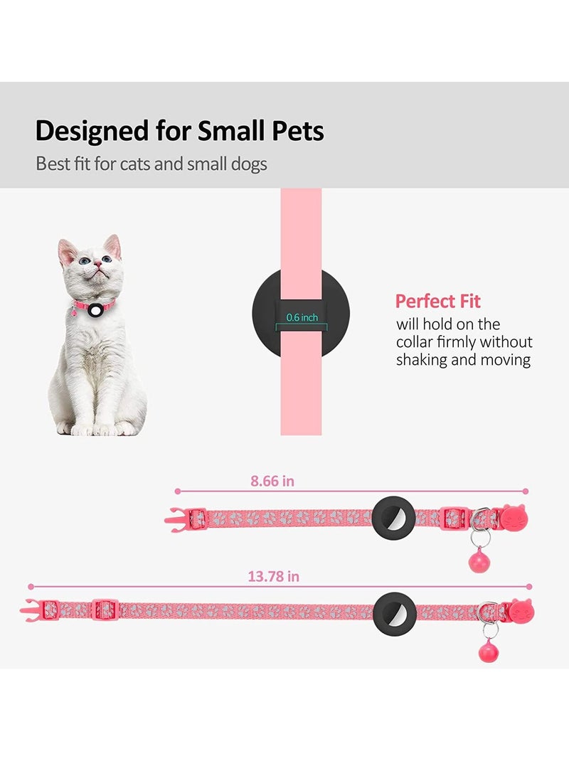 Airtag Reflective Collar with Bell - Image 4