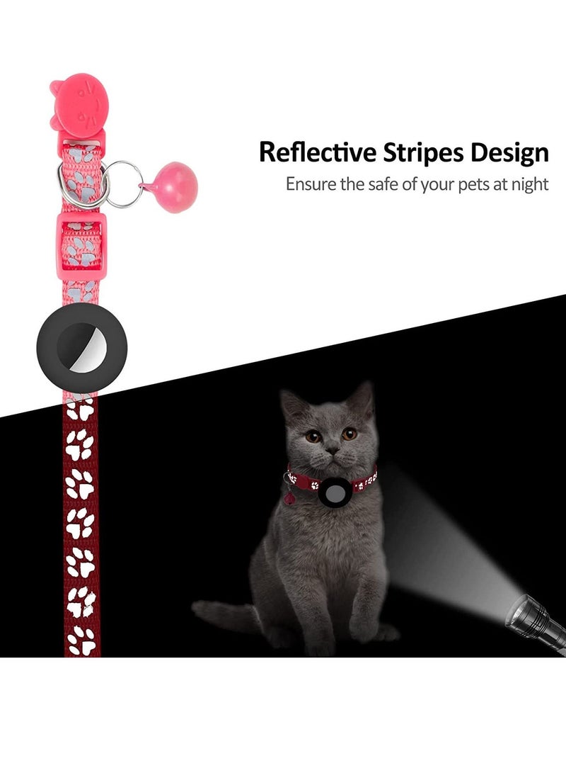 Airtag Reflective Collar with Bell - Image 5