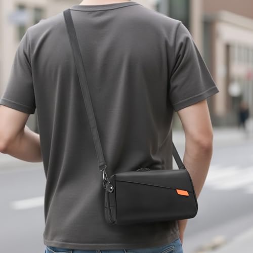 STARTRC VCR Carrying Bag Pouch Travel Large Soft Case for Insta 360 Go Ultra X5 X4 Organizer Multilayer Storage For DJI Osmo 360 Mobile8 7P 6 Pocket 4 3 For Gopro hero 13 Accessories with Shoulder Strap - Image 3