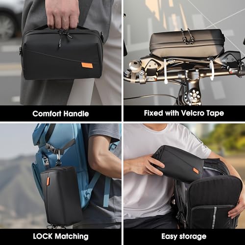 STARTRC VCR Carrying Bag Pouch Travel Large Soft Case for Insta 360 Go Ultra X5 X4 Organizer Multilayer Storage For DJI Osmo 360 Mobile8 7P 6 Pocket 4 3 For Gopro hero 13 Accessories with Shoulder Strap - Image 4