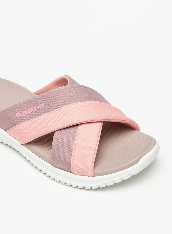 Kappa Women's Cross Strap Slip-On Sports Sandals