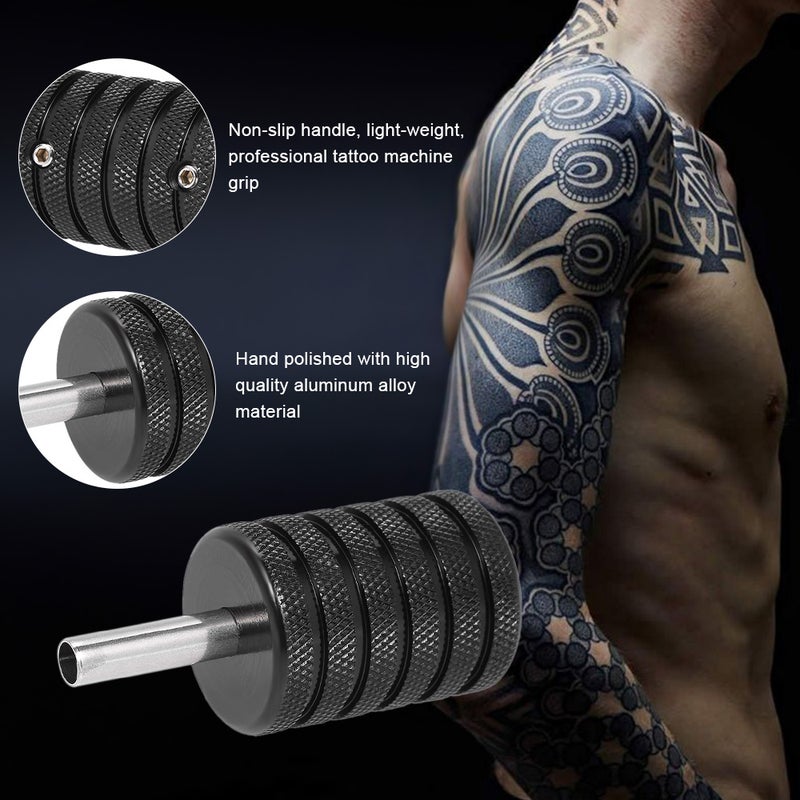 35mm Aluminum Tattoo Machine Handle Grip Tube Adjustable For Cartridge Tattoo Needle Rotary& Coil Tattoo Machine Handle Grip Blue - Image 4