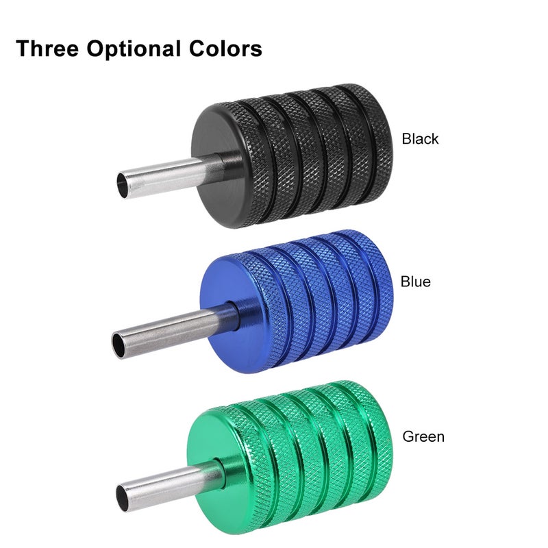 35mm Aluminum Tattoo Machine Handle Grip Tube Adjustable For Cartridge Tattoo Needle Rotary& Coil Tattoo Machine Handle Grip Blue - Image 2