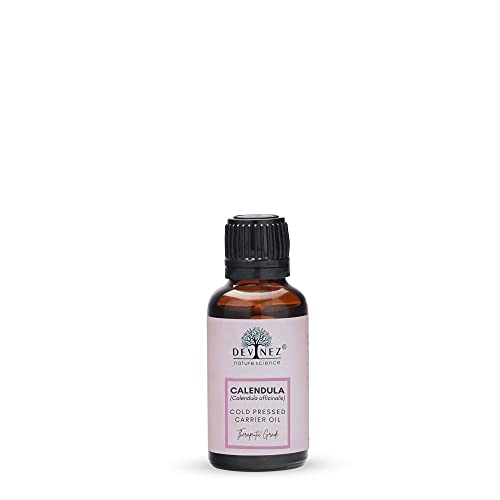 Devinez Calendula Oil, 100% Pure, Natural & Undiluted, 30ml in Glass Bottle anti-dandruff, healing wounds, scars, burns, acne, sunscreen - Image 4