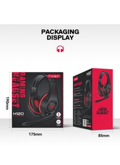 T-WOLF T-Wolf H120 Headworn Esports Game Earphone, 3.5 Interface  - Image 3