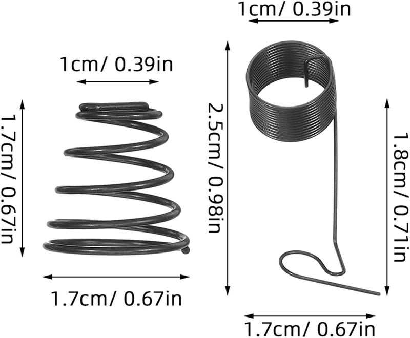 OSOLADY 60pcs Sewing Machine Thread Take-Up Check Springs - Thread Tensioner Take-Up Spring Assembly Replacement for DIY Sewing Machine Repair and  Maintenance - Image 2