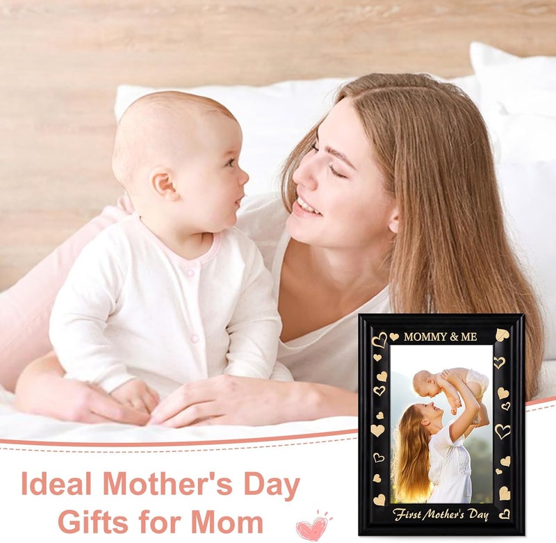 PETCEE Mothers Day Picture Frame for Mom Grandma  First Time Mom Gift for Nursery Decor Newborn Baby Shower Present Keepsake for Expecting Mothers  New Parents - Image 5