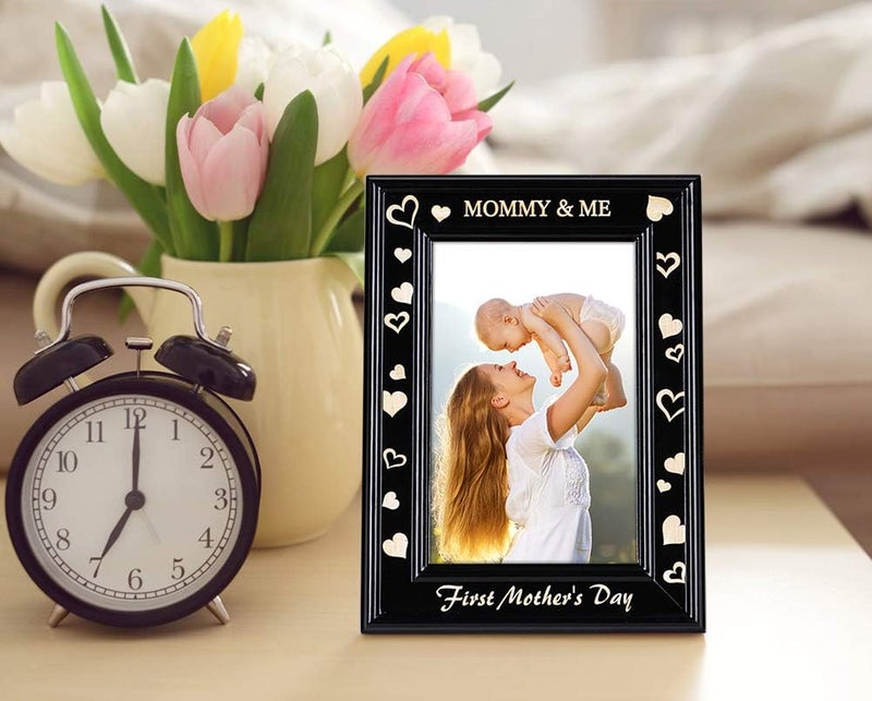 PETCEE Mothers Day Picture Frame for Mom Grandma  First Time Mom Gift for Nursery Decor Newborn Baby Shower Present Keepsake for Expecting Mothers  New Parents - Image 2