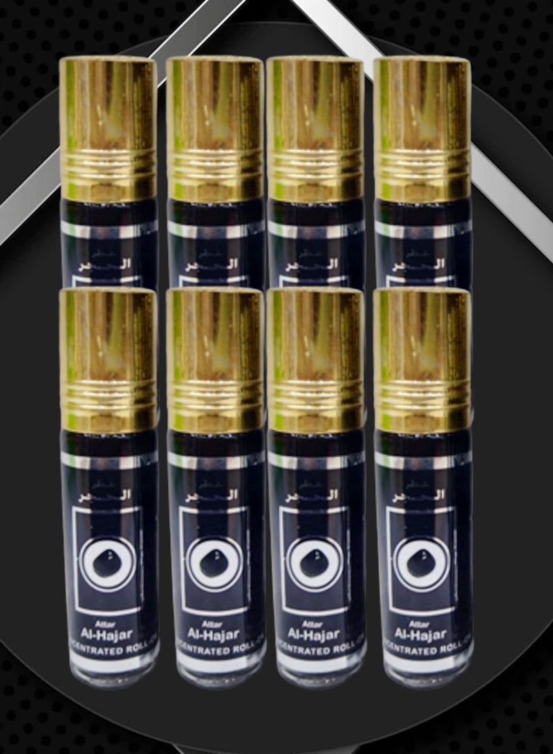 احلا 8 قطع عطر أهلا الحجر رول مركز 6 مل - Image 1