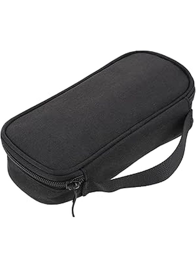 Black Multipurpose Travel Cable Organizer Pouch For Earphones And Toothbrushes Portable Storage Bag - Image 1