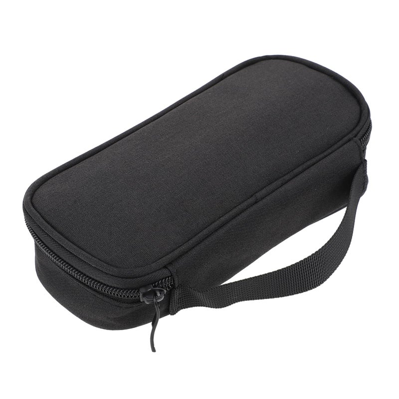 Black Multipurpose Travel Cable Organizer Pouch For Earphones And Toothbrushes Portable Storage Bag - Image 2
