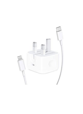 USB-C Power Adapter With Type-C To Lightning Cable 20W White - pzsku/Z5140C1D8712A82765ABFZ/45/_/1668211258/e0ec7dd9-6cc5-4922-b5d0-09ff56d5c700