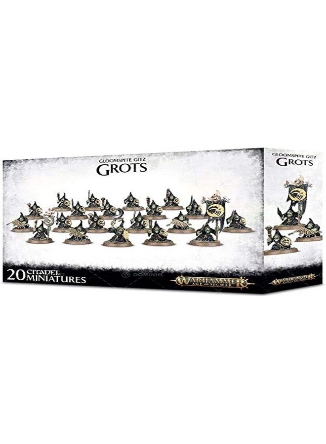 Games Workshop Warhammer Age Of Sigmar: Gloomspite Gitz Grots - Image 1