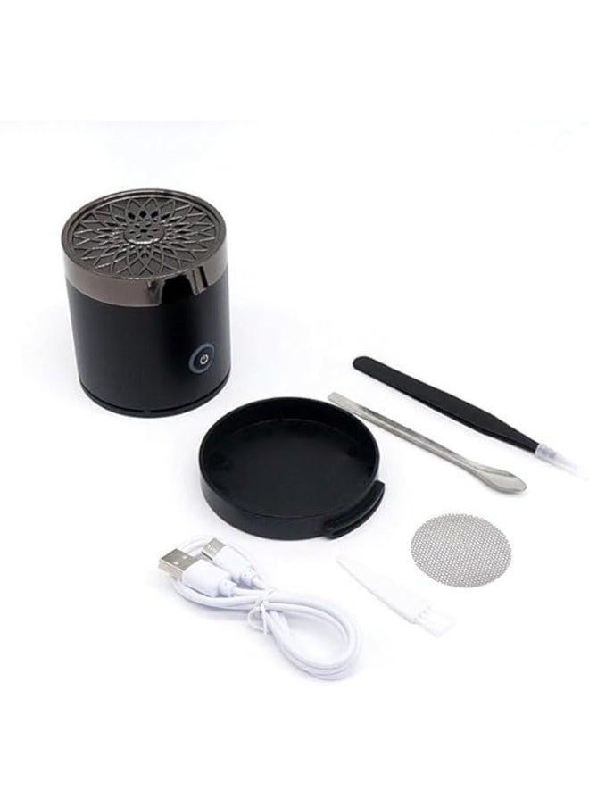 Generic Portable USB Rechargeable Electric Incense Burner For Car Home Decor Air Freshness Bk-11 Black  - Image 4