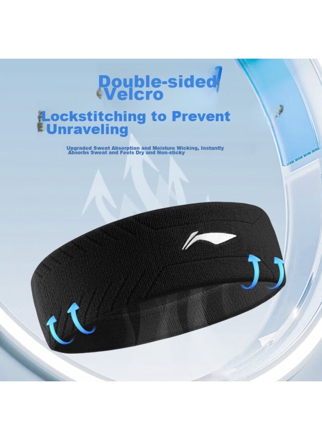 Li-Ning Li-ning Sweatband For Men, Sports Sweat-absorbing Headband, Sweat-guiding Headband, Sweat-absorbing Running Headband, Hair Tie For Women, Headband For Basketball And Badminton Equipment  - Image 3