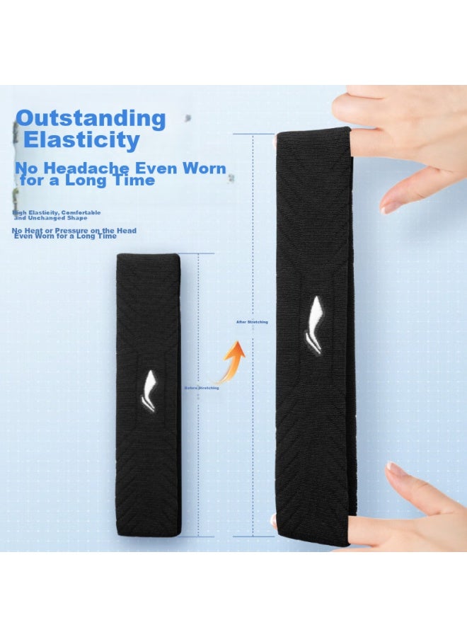 Li-Ning Li-ning Sweatband For Men, Sports Sweat-absorbing Headband, Sweat-guiding Headband, Sweat-absorbing Running Headband, Hair Tie For Women, Headband For Basketball And Badminton Equipment  - Image 4