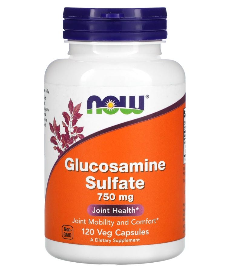 now Glucosamine Sulfate 750 mg 120 Veg Capsules