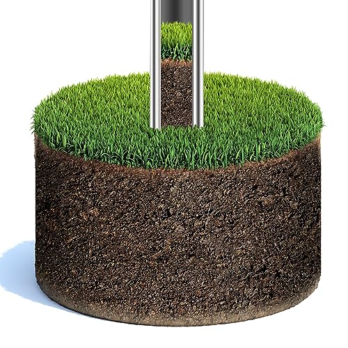 TIRYIUOU Soil Sample Probe, 36 Inch Soil Probe Rod, Ground Probe Rod, My Soil Test Kit, Stainless Steel Soil Sampler Tool for Soil Sampling, Gardening - Image 5