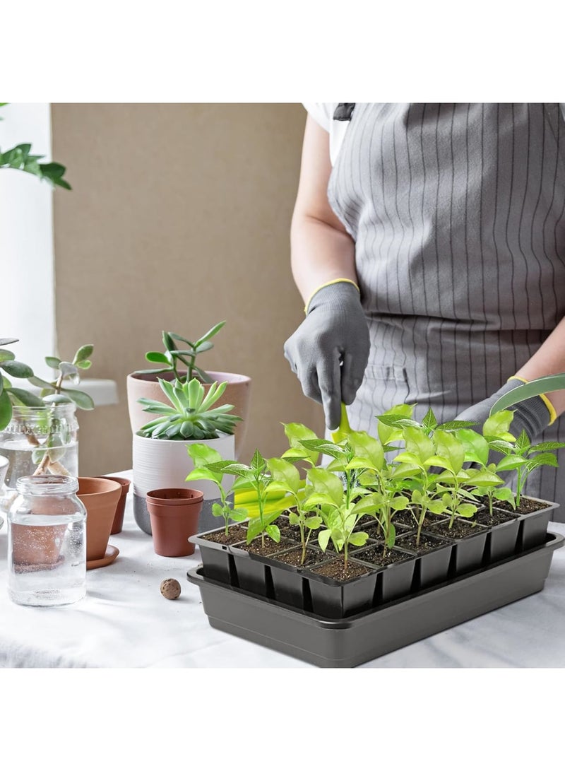 Barakah 24-Cell Replacement Capillary Mats, 13 x 8 Inches Self-Watering Seed Starting Mat, Capillary Mats for Indoor Gardening, Greenhouse Plant Seed Starting (Green,8 Pcs) - Image 3