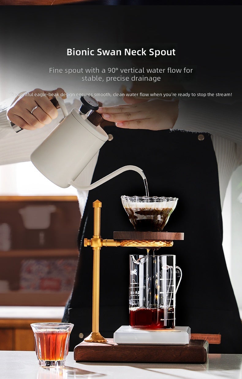 Bincoo Hand Drip Coffee Maker - Compact Portable Stainless Steel Brewer - Image 5